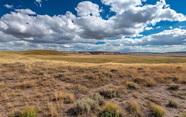 Fototapeta premium field and sky