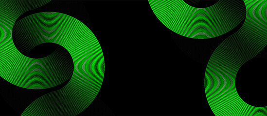 Abstract Dark Teal Circular Line Pattern Background for Modern Digital Art and Futuristic Graphic Design