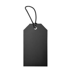 Black Friday Sale Price tag on transparent background