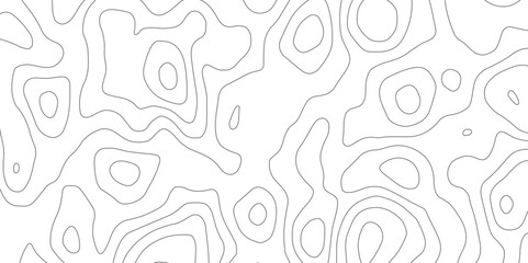 Abstract design seamless pattern with line topographic map. geographic mountain relief. retro topographic map. geographic contour map grid backdrop paper texture. terrain path isolated on background.