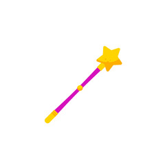 Magic wand - vector illustration