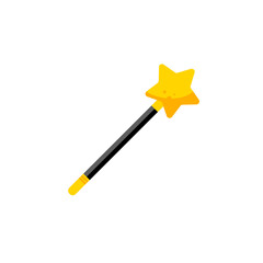 Magic wand - vector illustration