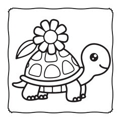 Cute and Cozy Coloring page, Bold and easy Coloring Page, coloring page, line art, black and white image