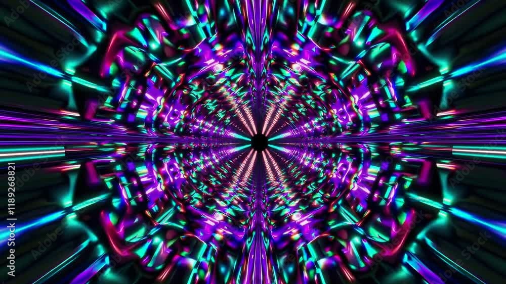 Poster colorful abstract background with intricate patterns and vibrant hues, perfect for digital art and g