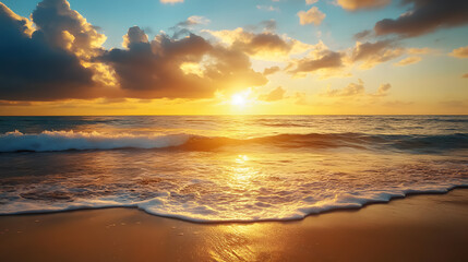Obraz premium A sunny day sets a cheerful mood.