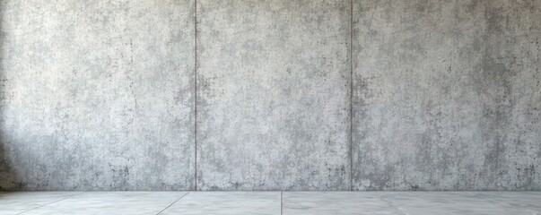 Fototapeta premium Subtle grey concrete wall, fine grain Slightly distressed, aged look , modern, texture, smooth