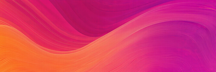Obraz premium Vibrant Abstract Waves in Gradient Colors - Ideal for Backgrounds and Design Projects