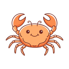 crab vector icon, crab vector illustration - simple illustration of crab, perfect for logos,and crab -themed designs.