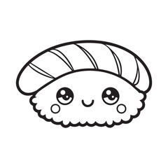 kawaii food Coloring page, Bold and easy Coloring Page, kawaii coloring page, Kawaii Drink Coloring Page, cute kawaii food and drink Coloring Page, line art, black and white image