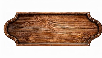 old wooden box isolated