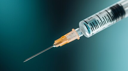 Administering vaccine injection medical facility healthcare image clinical environment close-up view immunization awareness