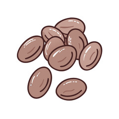 chocolate covered almonds icon