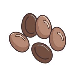 chocolate covered almonds icon