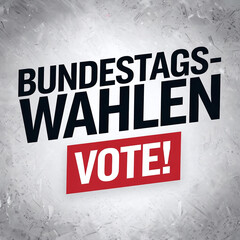 Bundestagswahlen vote design