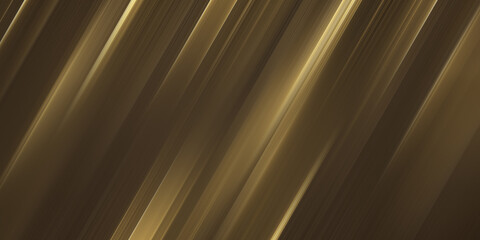 Obraz premium Modern golden gradient geometric shape background with dynamic light speed lines abstract
