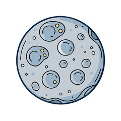 moon surface texture vector icon, moon surface texture vector illustration - simple illustration of moon surface texture, perfect for logos, and moon surface texture - themed designs.