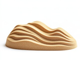 sand dunes with smooth lines