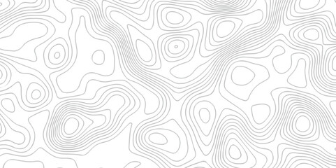 Abstract minimal The patter discovery vector topo map creative discovery White wave grid stripe line map topography. vector geographic contour mounted map background.
