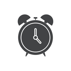 alarm clock icon Flat logo set collection