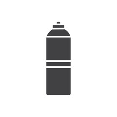 bottle icon Flat logo set collection