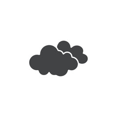 clouds icon Flat logo set collection