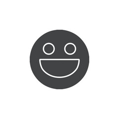 emoji icon Flat logo set collection