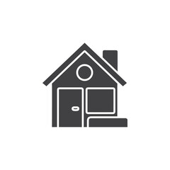 house icon Flat logo set collection