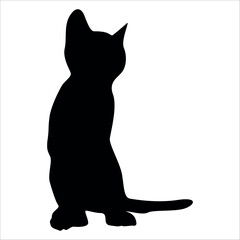 Animal Cat Silhouette vector illustration