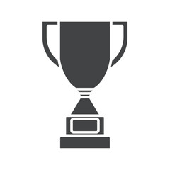 trophy icon Flat logo set collection
