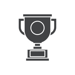 trophy icon Flat logo set collection
