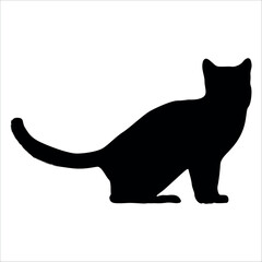 Animal Cat Silhouette vector illustration