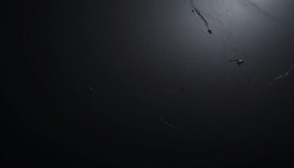 Dark Stage with top Spotlight Illuminating Empty Space