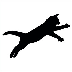 Animal Cat Silhouette vector illustration