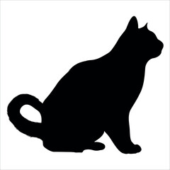 Animal Cat Silhouette vector illustration