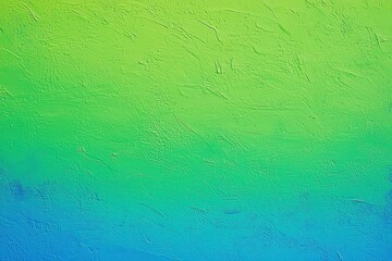 Obraz premium A neon gradient from electric blue to neon green with a coarse grain, ideal for a retro, 80s-inspired design.