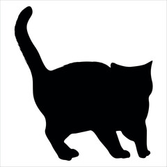 Animal Cat Silhouette vector illustration