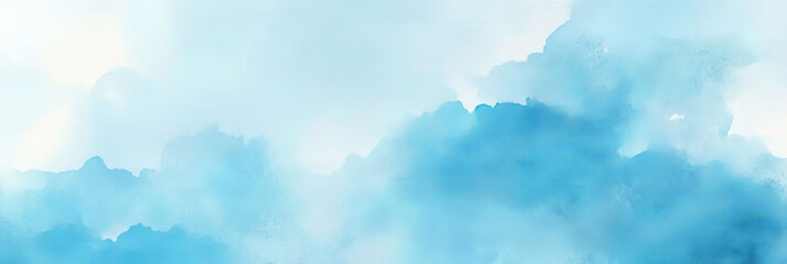 Serene Blue Sky with Soft Clouds - Ideal for Calm and Relaxation Themes