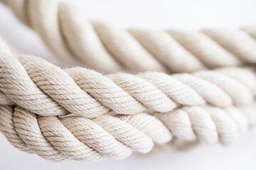 Fototapeta premium close up of a twisted rope