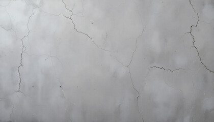 Weathered Concrete Wall with Visible Structural Cracks