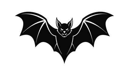 Vampire Bat with Spread Wings