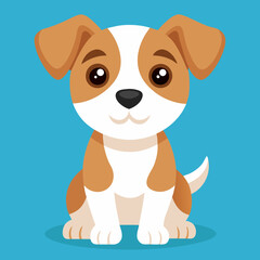 Fototapeta premium Dog puppy vector design