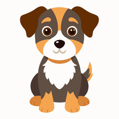 Fototapeta premium Dog puppy vector design