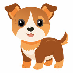 Dog puppy vector design