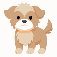 Dog puppy vector design