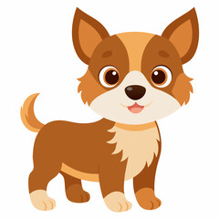 Dog puppy vector design