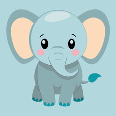 baby elephant cartoon