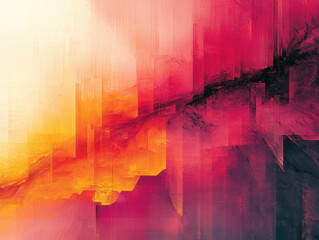 Futuristic abstract background with glowing neon color scheme