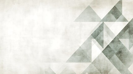 Abstract Grey and White Triangle Pattern Background