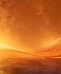 Warm and inviting abstract orange background with subtle blur effects, Orange, Gradient