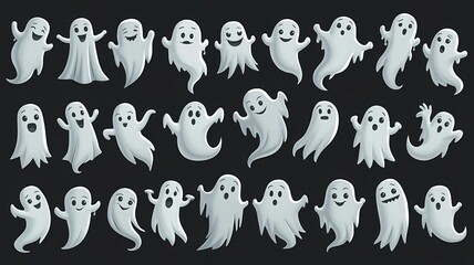 Obraz premium pattern of ghost